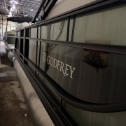 2026 Godfrey EX2286SBX Tripletoon - Sage/Black